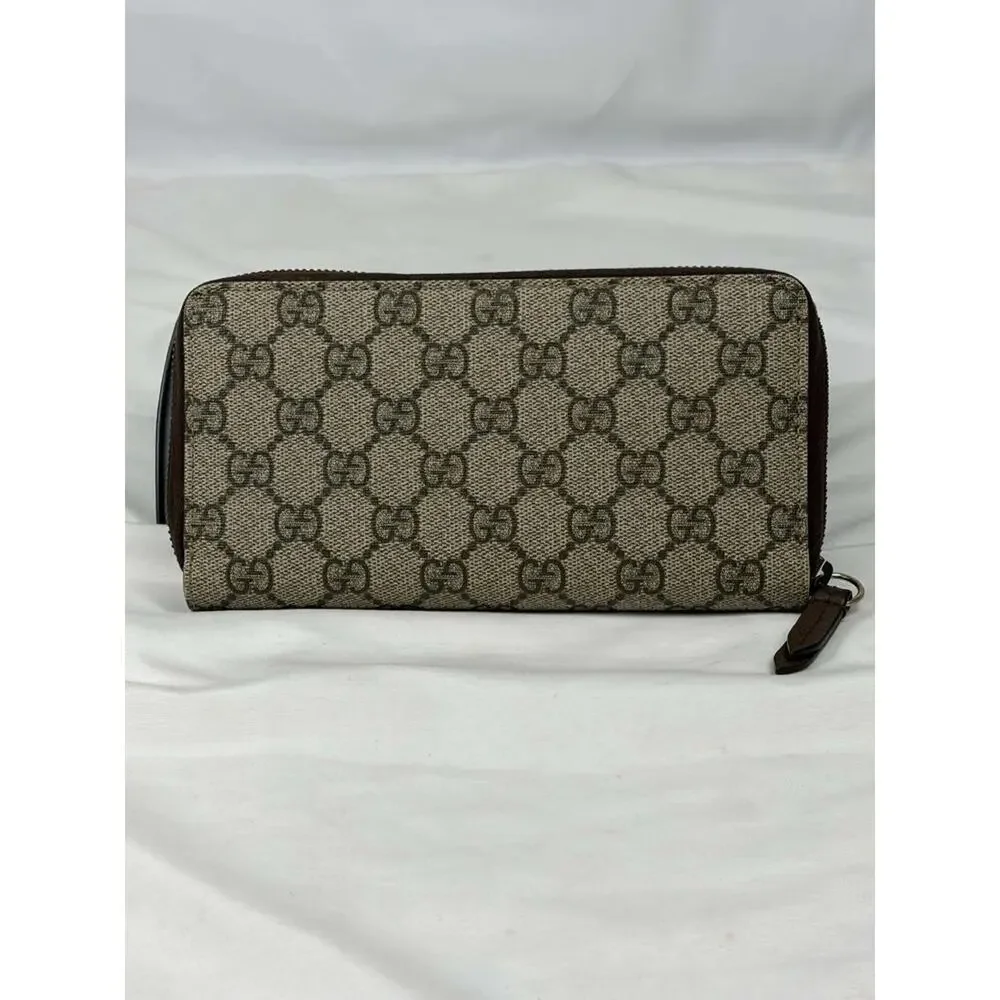 Gucci Neo Vintage GG Supreme Monogram Zip Around Wallet SPB JA-364253 - Picture 2 of 12